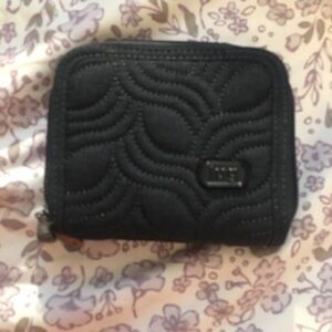 Black Quilted Wallet/BRAND NEW